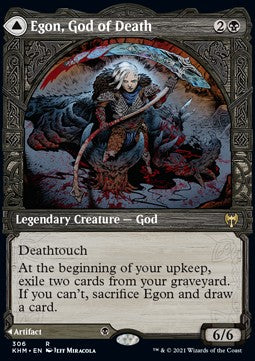 Egon, God of Death // Throne of Death - Kaldheim: Extras (Rare) [XKHM-306]