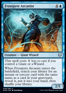 Frostpyre Arcanist - Kaldheim (Uncommon) [KHM-58]