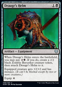 Draugr's Helm - Kaldheim (Uncommon) [KHM-88]