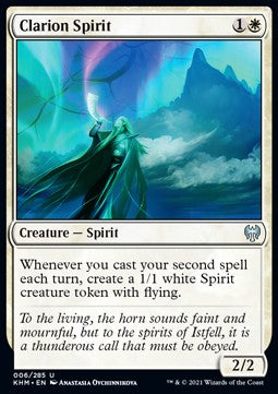 Clarion Spirit - Kaldheim (Uncommon) [KHM-6]