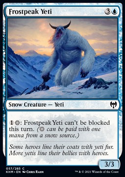 Frostpeak Yeti - Kaldheim (Common) [KHM-57]