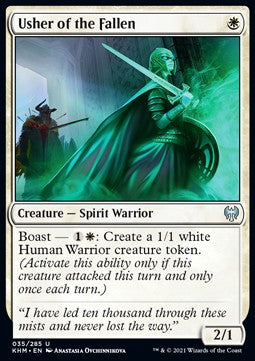 Usher of the Fallen - Kaldheim (Uncommon) [KHM-35]