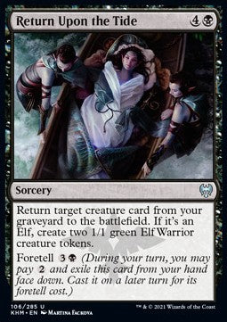 Return Upon the Tide - Kaldheim (Uncommon) [KHM-106]