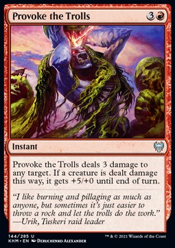 Provoke the Trolls - Kaldheim (Uncommon) [KHM-144]