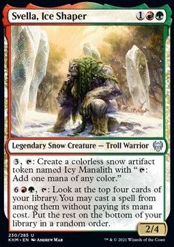 Svella, Ice Shaper - Kaldheim (Uncommon) [KHM-230]