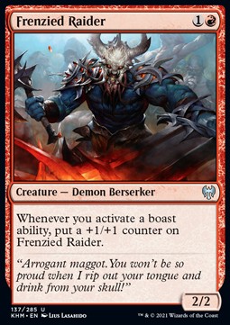Frenzied Raider - Kaldheim (Uncommon) [KHM-137]