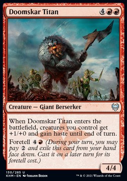 Doomskar Titan - Kaldheim (Uncommon) [KHM-130]