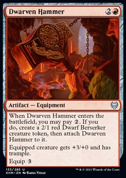 Dwarven Hammer - Kaldheim (Uncommon) [KHM-133]
