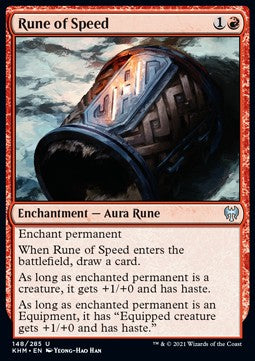 Rune of Speed - Kaldheim (Uncommon) [KHM-148]