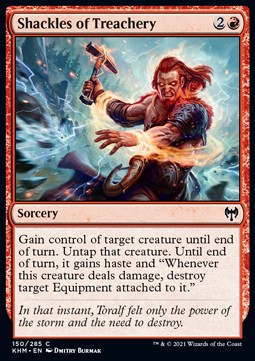 Shackles of Treachery - Kaldheim (Common) [KHM-150]