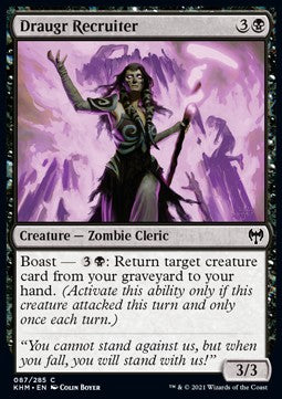 Draugr Recruiter - Kaldheim (Common) [KHM-87]