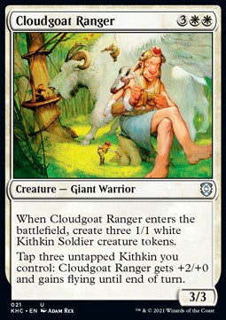 Cloudgoat Ranger - Commander: Kaldheim (Uncommon) [KHC-21]