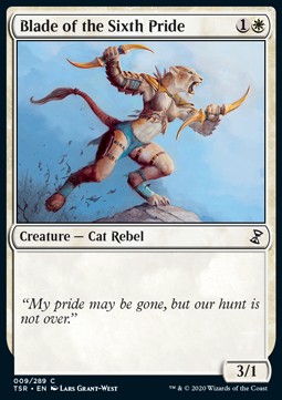 Blade of the Sixth Pride - Time Spiral Remastered (Common) [TSR-9]