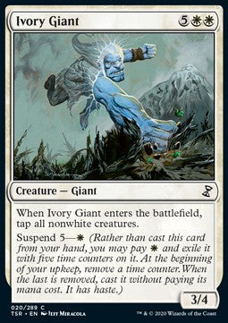 Ivory Giant - Time Spiral Remastered (Common) [TSR-20]