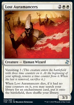 Lost Auramancers - Time Spiral Remastered (Uncommon) [TSR-24]