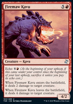Firemaw Kavu - Time Spiral Remastered (Uncommon) [TSR-163]