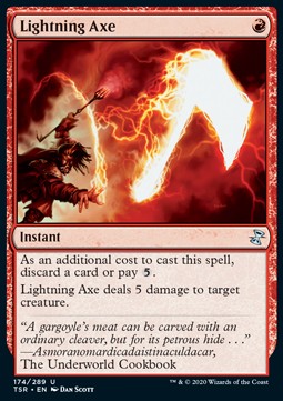 Lightning Axe - Time Spiral Remastered (Uncommon) [TSR-174]