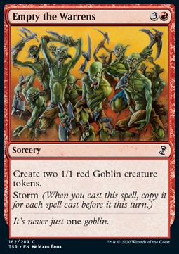 Empty the Warrens - Time Spiral Remastered (Common) [TSR-162]