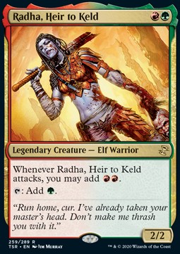 Radha, Heir to Keld - Time Spiral Remastered (Rare) [TSR-259]