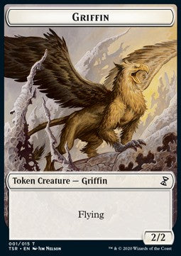 Griffin Token (White 2/2) - Time Spiral Remastered: Extras (Token) [XTSR-T01]