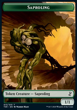 Saproling Token (Green 1/1) - Time Spiral Remastered: Extras (Token) [XTSR-T13]