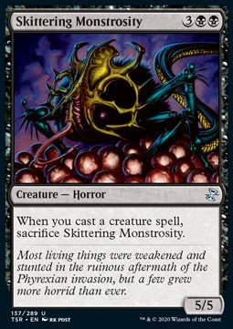 Skittering Monstrosity - Time Spiral Remastered (Uncommon) [TSR-137]