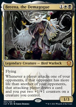 Breena, the Demagogue - Commander: Strixhaven (Mythic) [C21-1]