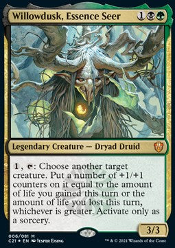Willowdusk, Essence Seer - Commander: Strixhaven (Mythic) [C21-6]
