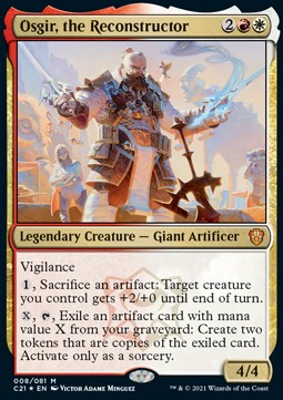 Osgir, the Reconstructor - Commander: Strixhaven (Mythic) [C21-8]
