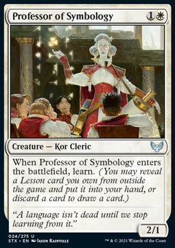 Professor of Symbology - Strixhaven: School of Mages (Uncommon) [STX-24]
