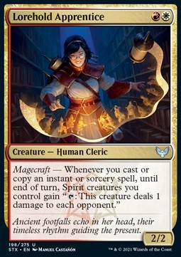 Lorehold Apprentice - Strixhaven: School of Mages (Uncommon) [STX-198]