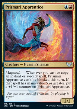 Prismari Apprentice - Strixhaven: School of Mages (Uncommon) [STX-213]