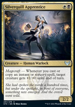Silverquill Apprentice - Strixhaven: School of Mages (Uncommon) [STX-231]