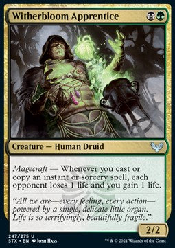 Witherbloom Apprentice - Strixhaven: School of Mages (Uncommon) [STX-247]