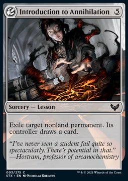 Introduction to Annihilation - Strixhaven: School of Mages (Common) [STX-3]