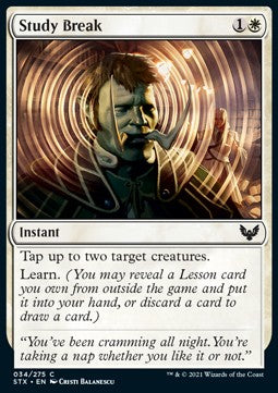 Study Break - Strixhaven: School of Mages (Common) [STX-34]