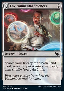 Environmental Sciences - Strixhaven: School of Mages (Common) [STX-1]