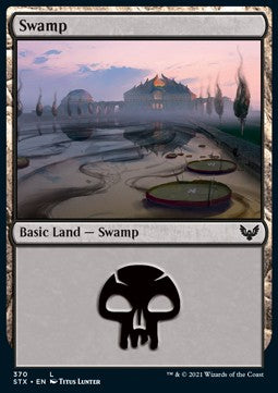 Swamp (V.1) - Strixhaven: School of Mages: Extras (Land) [XSTX-370]