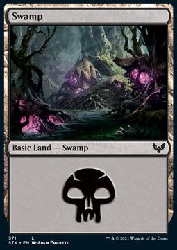 Swamp (V.2) - Strixhaven: School of Mages: Extras (Land) [XSTX-371]