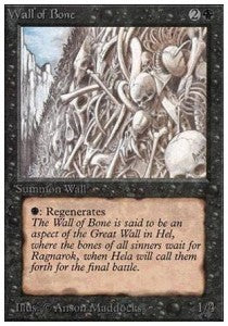 Wall of Bone - Revised (Uncommon)