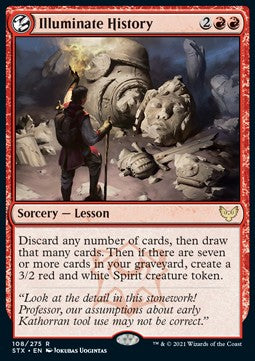 Illuminate History - Strixhaven: School of Mages (Rare) [STX-108]