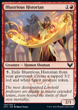 Illustrious Historian - Strixhaven: School of Mages (Common) [STX-109]