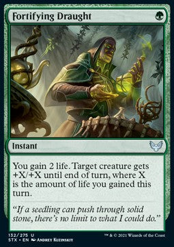 Fortifying Draught - Strixhaven: School of Mages (Uncommon) [STX-132]