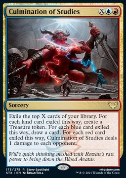 Culmination of Studies - Strixhaven: School of Mages (Rare) [STX-173]