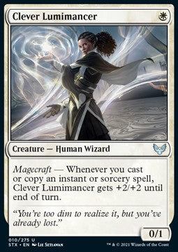 Clever Lumimancer - Strixhaven: School of Mages (Uncommon) [STX-10]