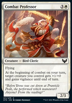Combat Professor - Strixhaven: School of Mages (Common) [STX-11]