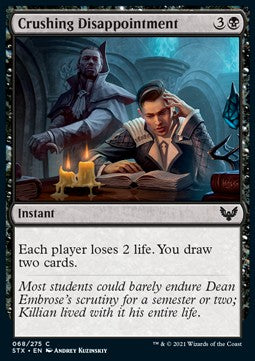 Crushing Disappointment - Strixhaven: School of Mages (Common) [STX-68]