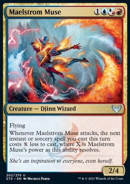 Maelstrom Muse - Strixhaven: School of Mages (Uncommon) [STX-202]