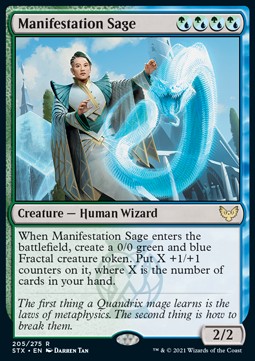 Manifestation Sage - Strixhaven: School of Mages (Rare) [STX-205]