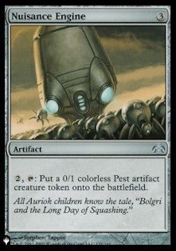 Nuisance Engine - The List (Uncommon) [ZNL-121]